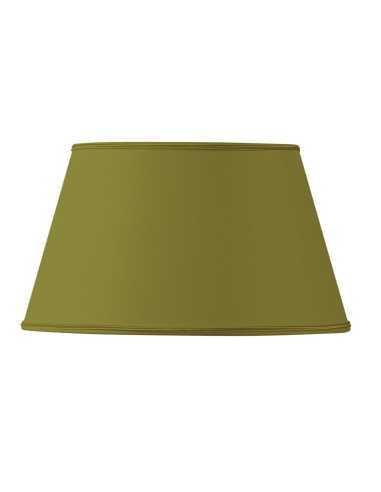 Abat-jour forme Demi-Empire vert bronze