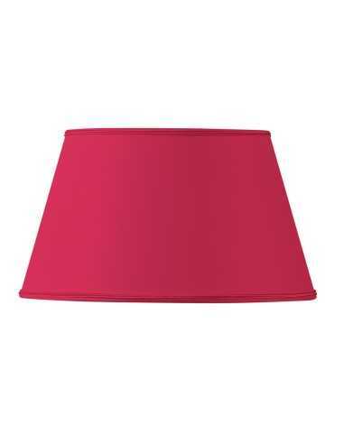 Abat-jour forme Demi-Empire rouge vif