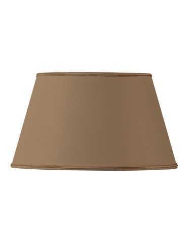 Abat-jour forme Demi-Empire taupe