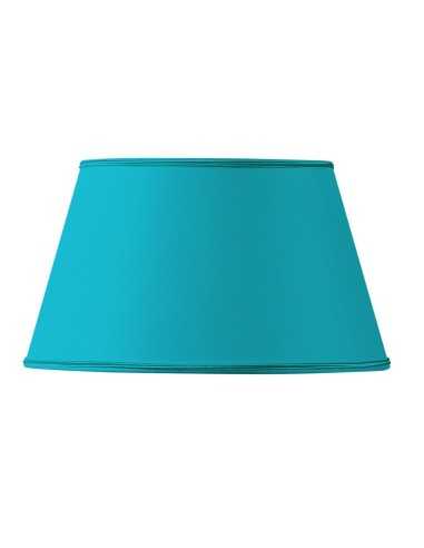 Abat-jour forme Demi-Empire turquoise