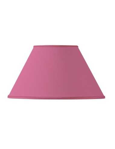 Abat-jour contre collé forme victorienne fuchsia