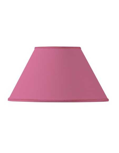 Abat-jour contre collé forme victorienne fuchsia