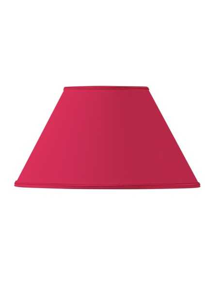 Abat-jour contre collé forme victorienne rouge vif