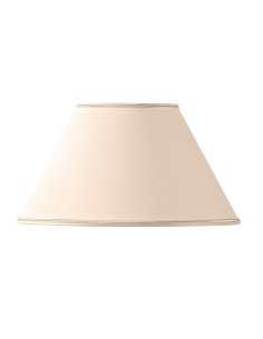 Abat-jour contre collé forme victorienne beige rose