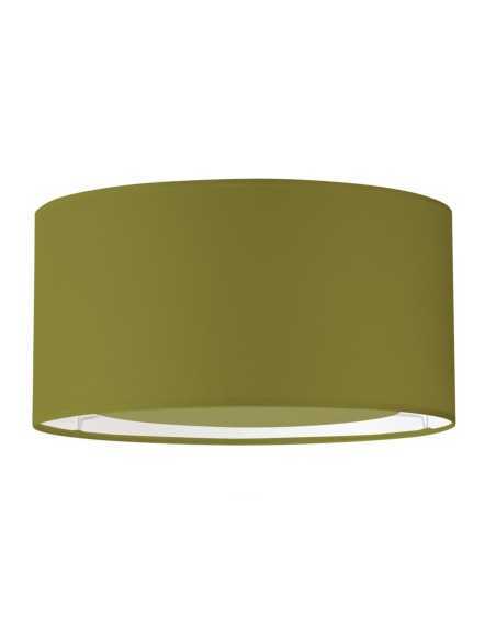Suspension Roméo cylindre vert bronze