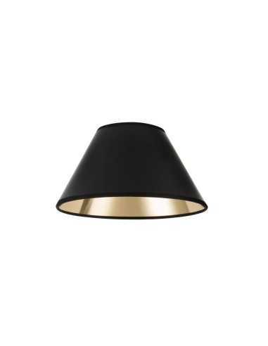 Abat-jour contre collé forme victorienne lackfolie noir