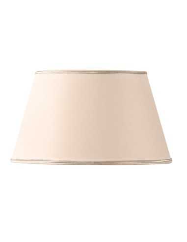 Abat-jour forme Demi-Empire beige rose