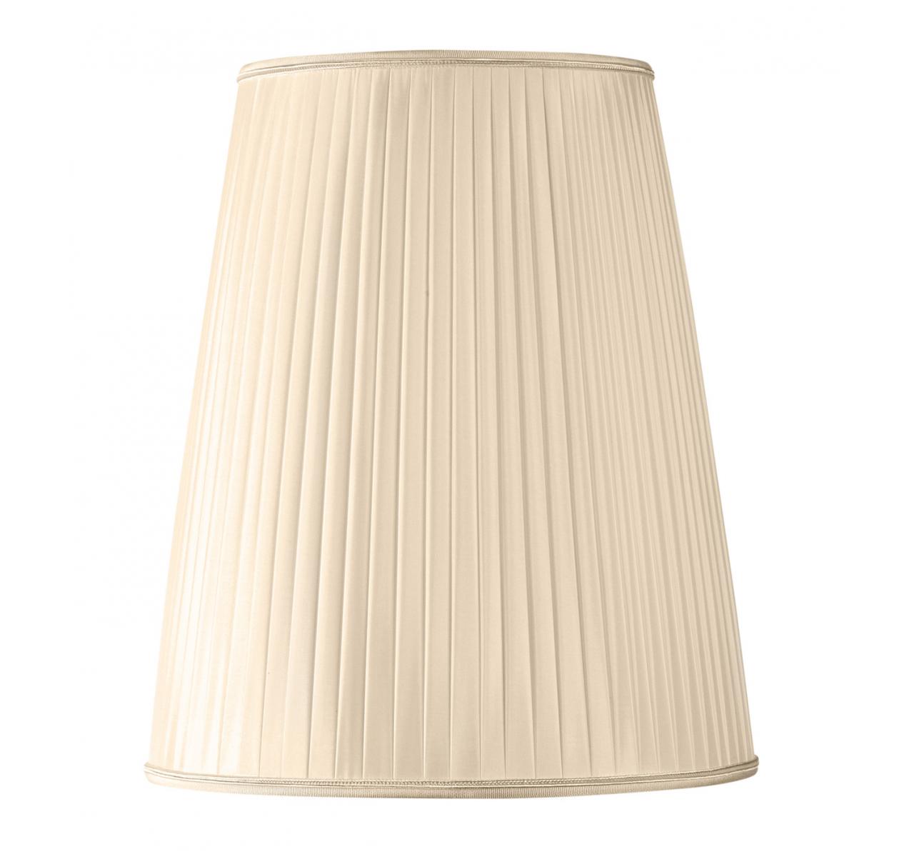 Abat-jour plissé bistrot