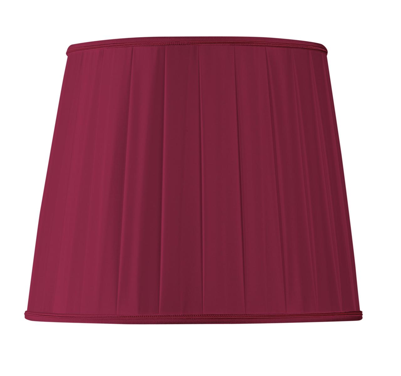 Abat-jour plissé forme US