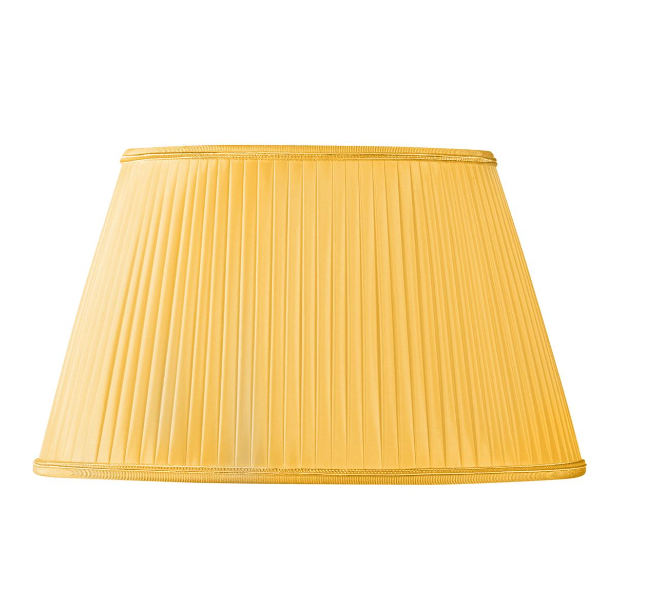 Abat-jour plissé forme ovale