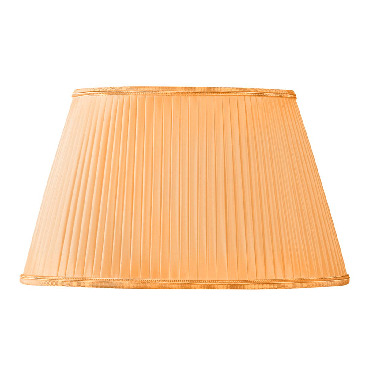 Abat-jour plissé forme ovale