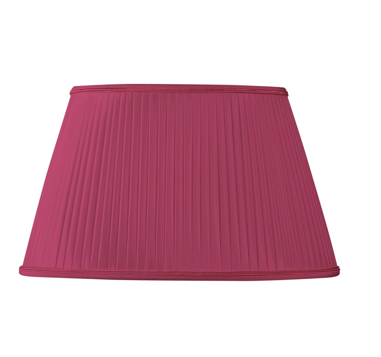 Abat-jour plissé forme ovale