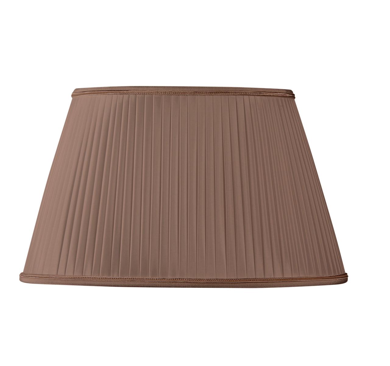 Abat-jour plissé forme ovale