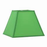 Abat-jour carré vert vif