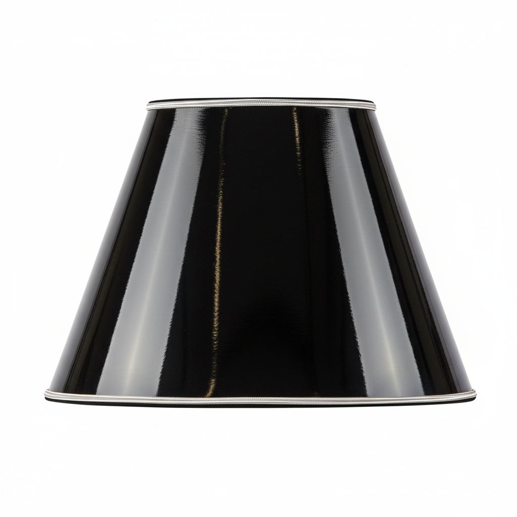 Abat-jour en lackfolie noir