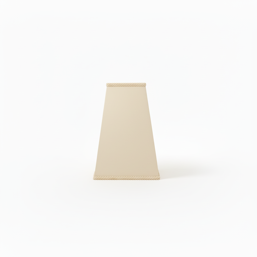 Abat-jour ivoire ton sur ton