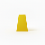 Abat-jour jaune vif ton sur ton