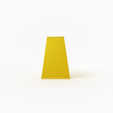 Abat-jour jaune vif ton sur ton