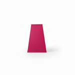 Abat-jour pyramide fuchsia ton sur ton