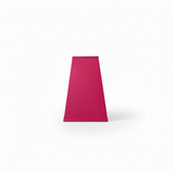 Abat-jour pyramide fuchsia ton sur ton