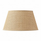 Abat-jour raphia naturel galon ton sur ton