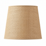 Abat-jour raphia naturel ton sur ton