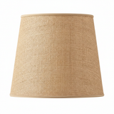 Abat-jour raphia naturel ton sur ton