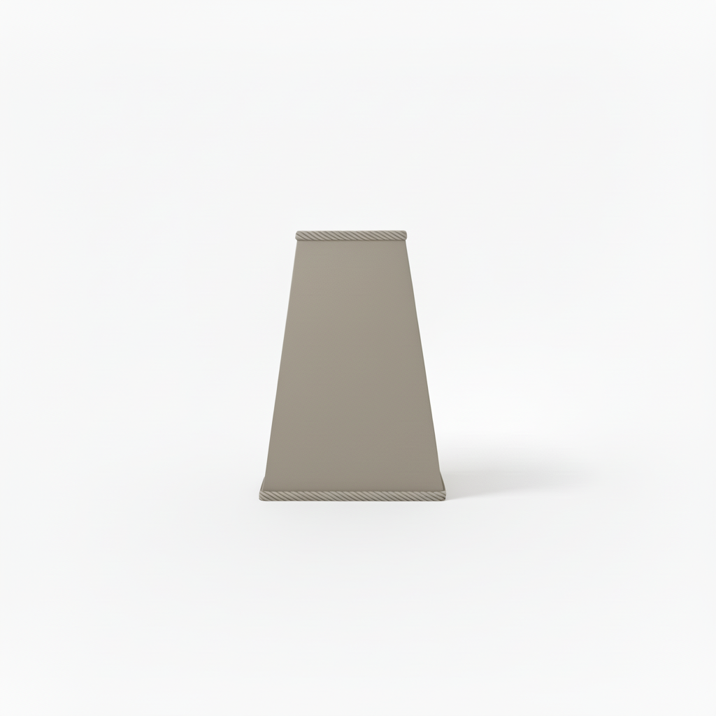 Abat-jour taupe grisé ton sur ton