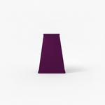 Abat-jour violet intense ton sur ton