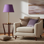 Ambiance abat-jour violet