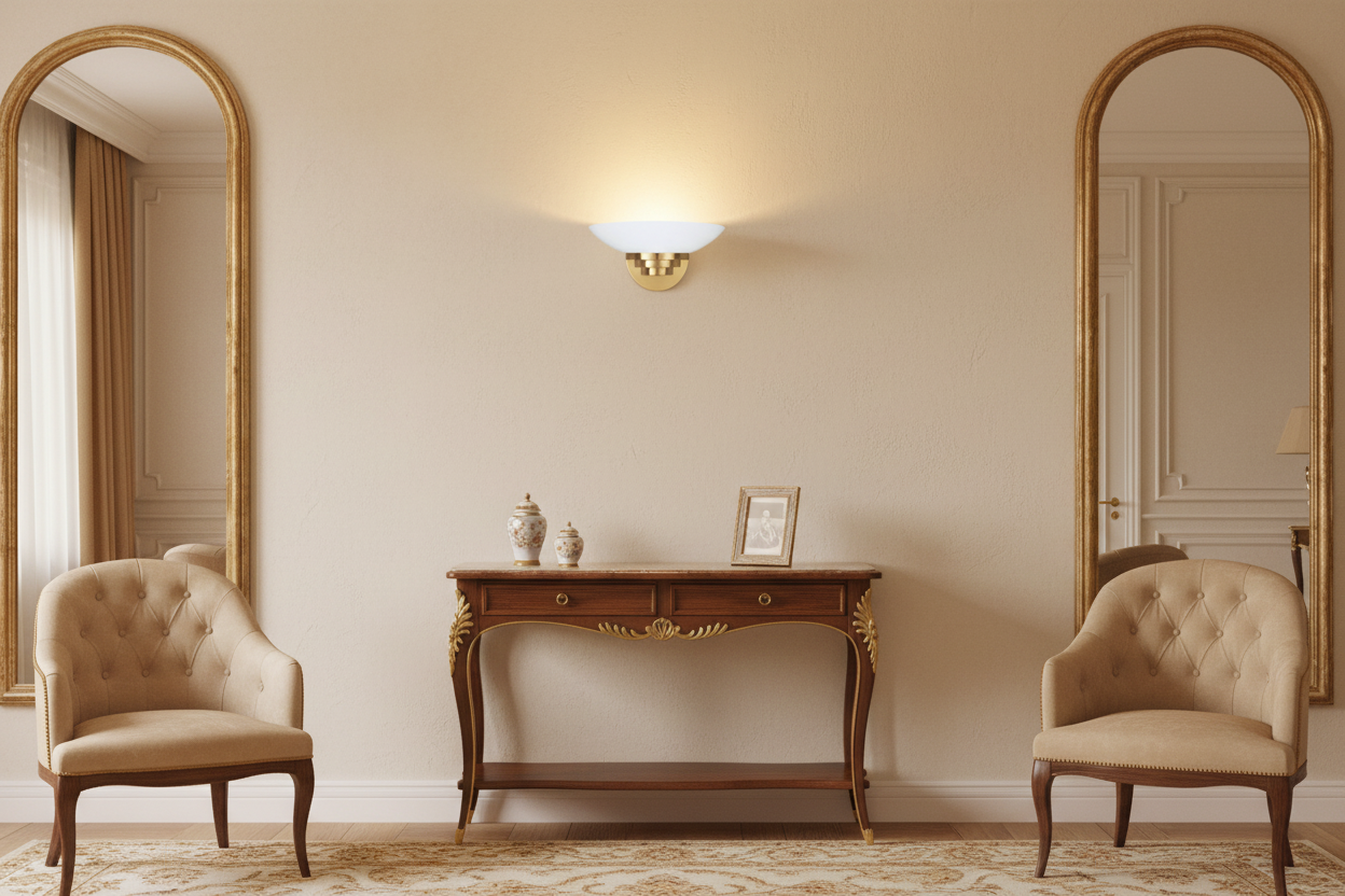 Ambiance applique murale sans plaque de fixation