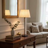 Ambiance pied de lampe noir 35cm