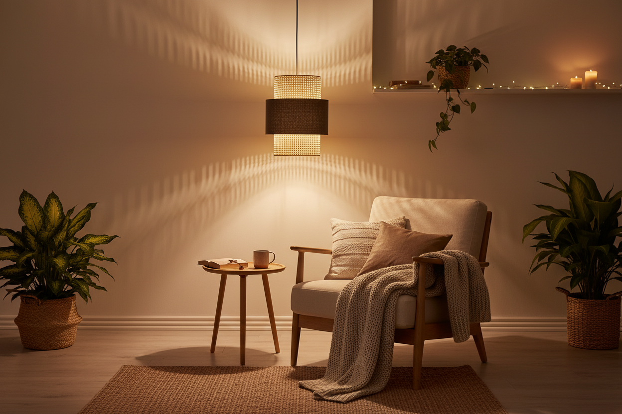 Ambiance suspension double cannage