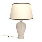 Lampe à poser céramique ivoire grand modèle fabrication française