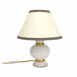 Lampe à poser céramique ivoire petit modèle fabrication française