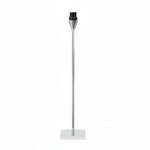 Pied de lampe chromé