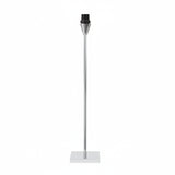 Pied de lampe chromé