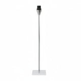 Pied de lampe métal brossé
