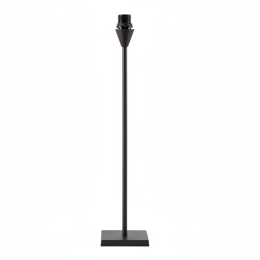 Pied de lampe noir
